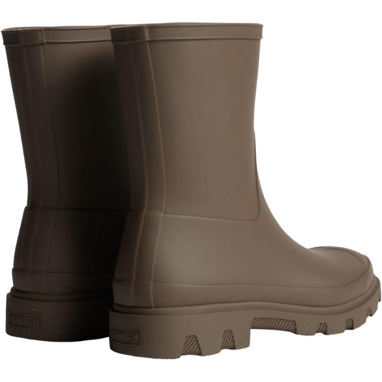 2026 Hunter Unisex Downpour Short Boot HFRU0002251 - Chocolate Brown